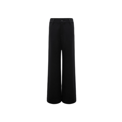 Low-Waist Wide-Leg Suit Trousers