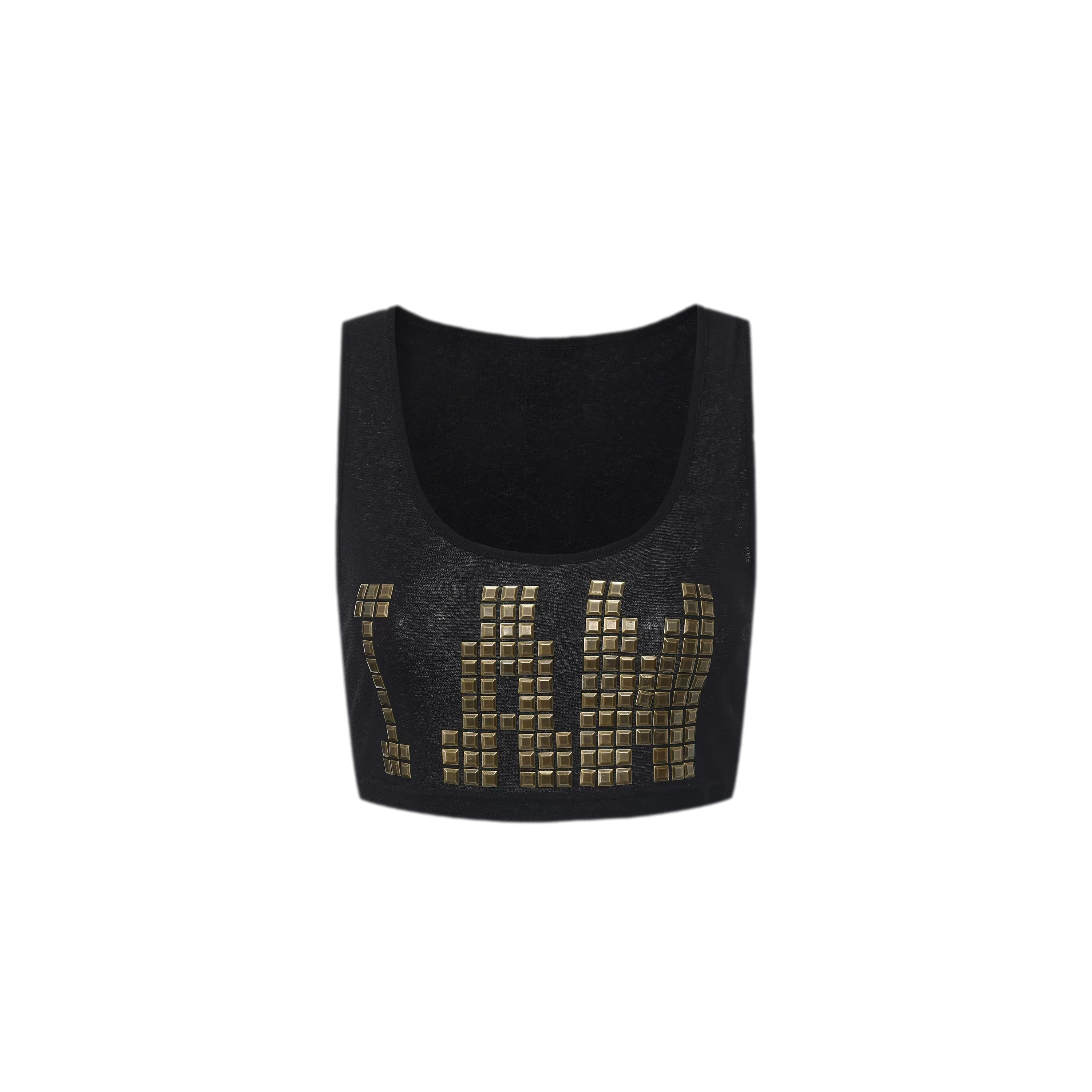 24ANS x UWA Hotfix Studded Crop Vest