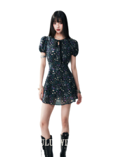 Ink Lily Vintage Mini dress Black / M