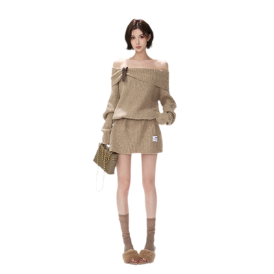 Khaki (ohne Gürtel) / S