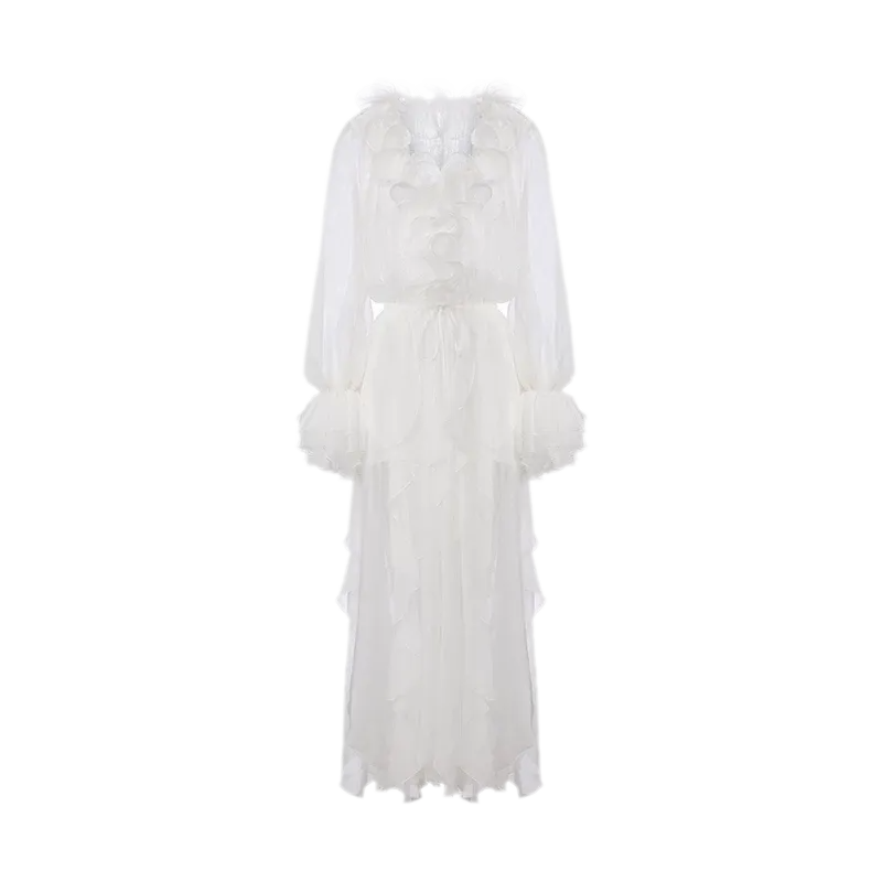 Lace Ruffle Dress
