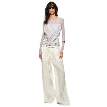 Linen Tencel Relaxed Pants