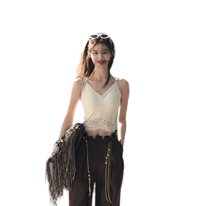 Lace Slim Camisole Top