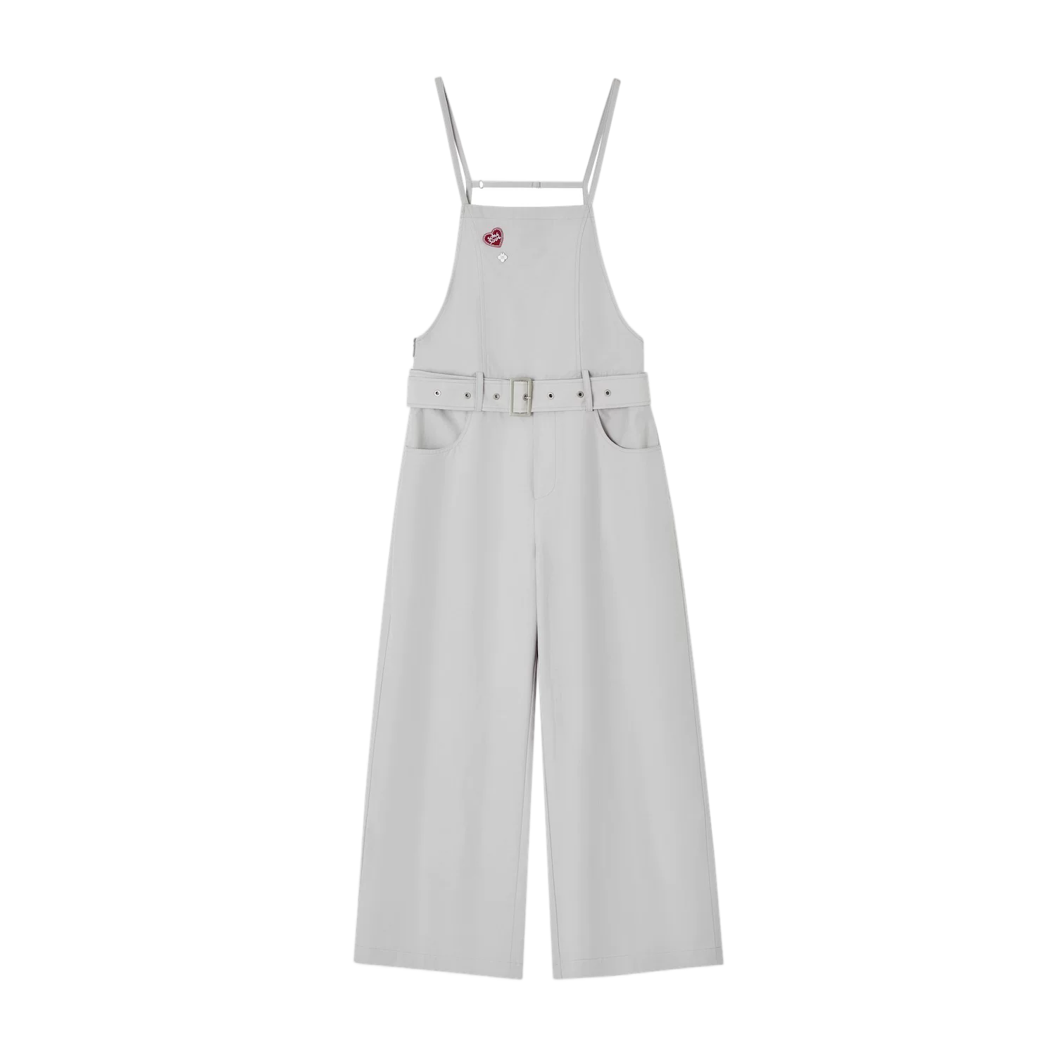 Vintage Relaxed Straight-Leg Overalls