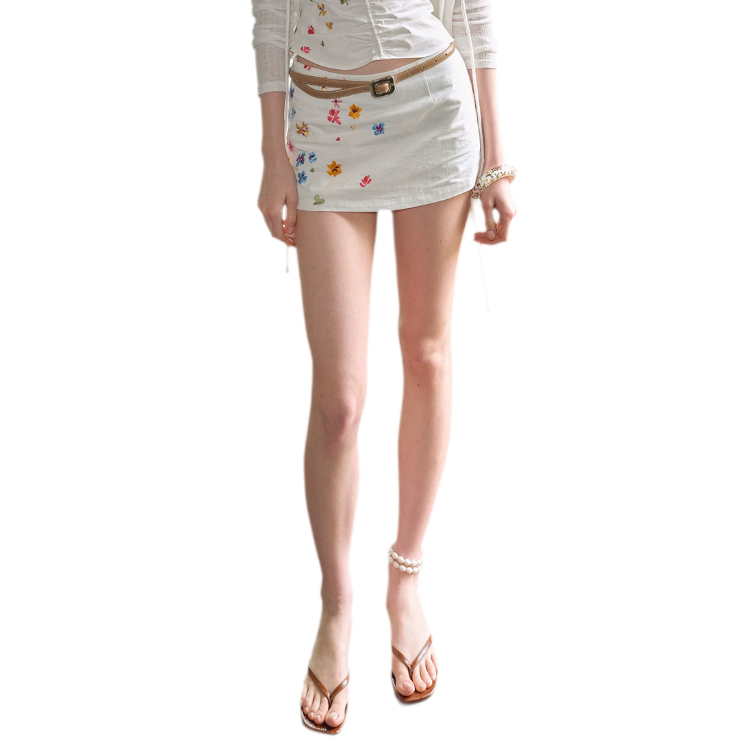 Summer Original Hand-Painted Skirt