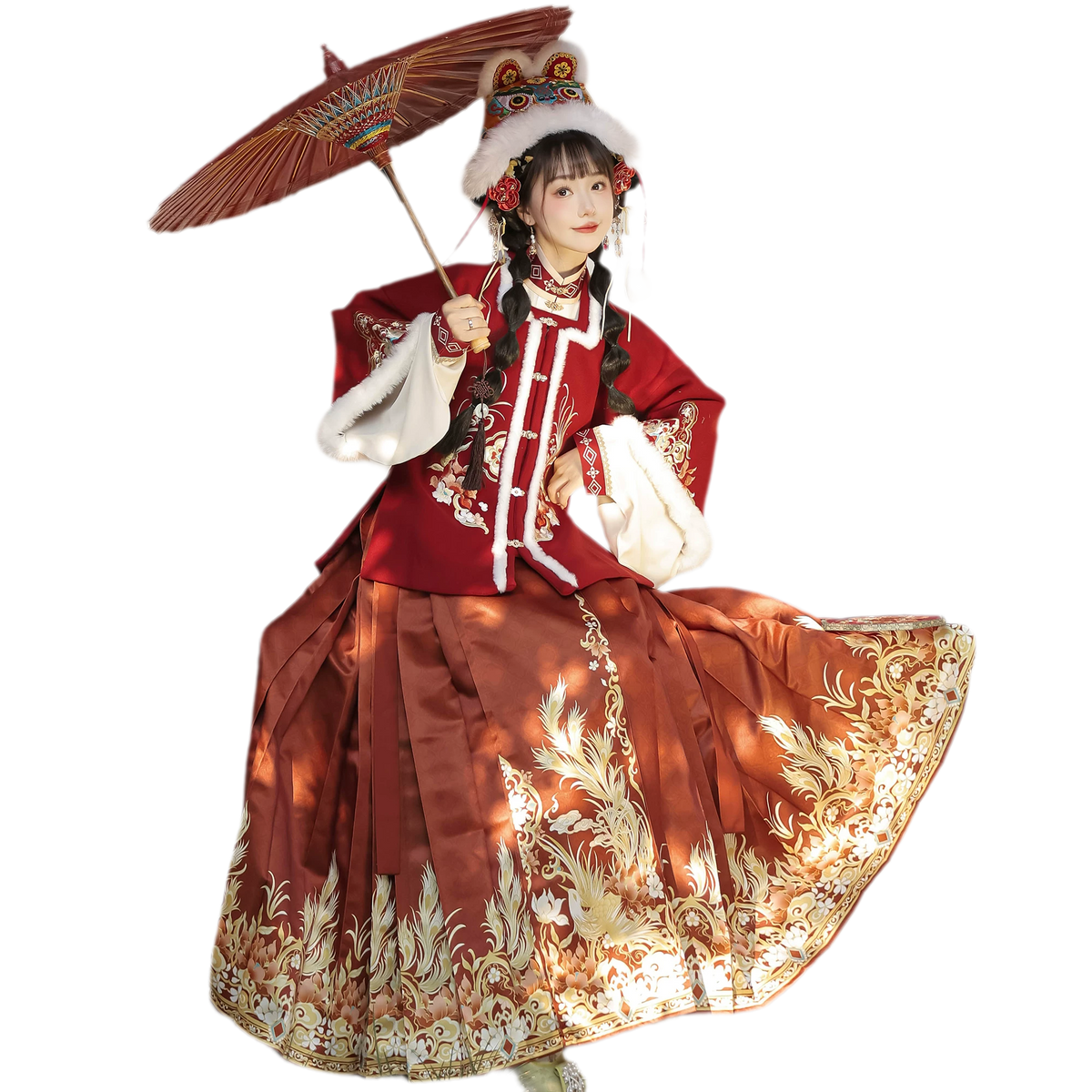 岁岁年年 Phoenix Brocade Mamian Set