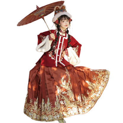 岁岁年年 Phoenix Brocade Mamian Set