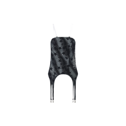 Rhinestone Halter Camisole