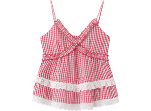 Red Plaid / S