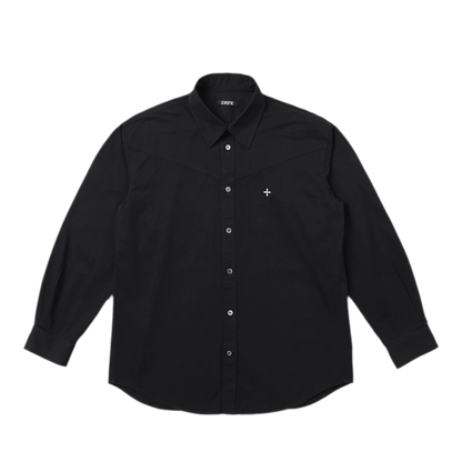Cross Badge Work Shirt