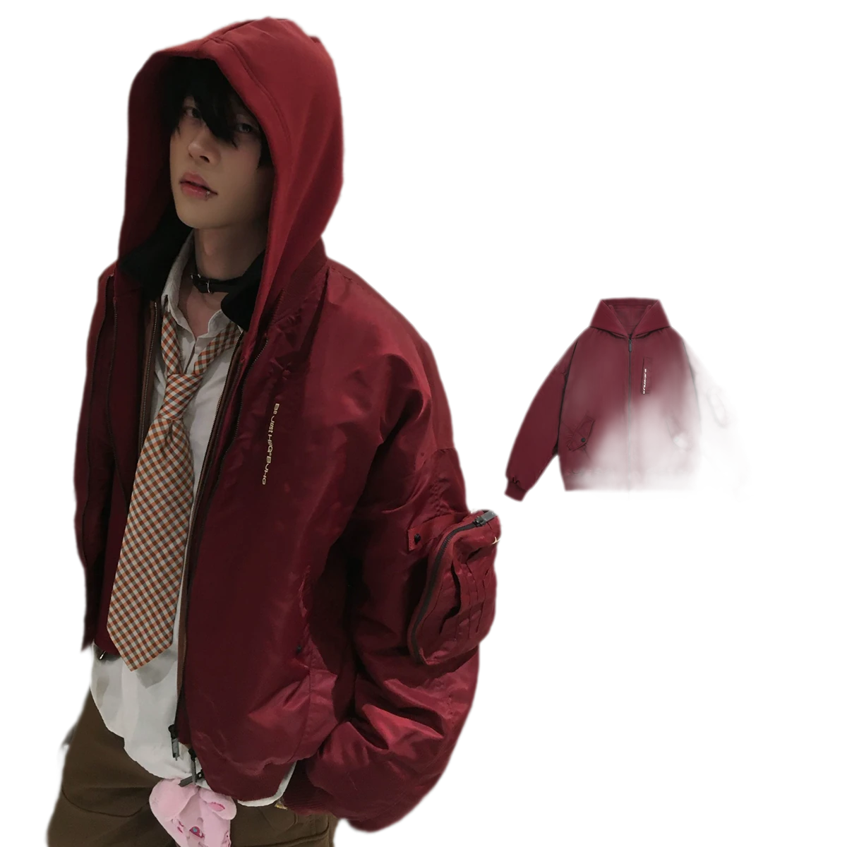 Down-Filled Detachable Puffer Jacket