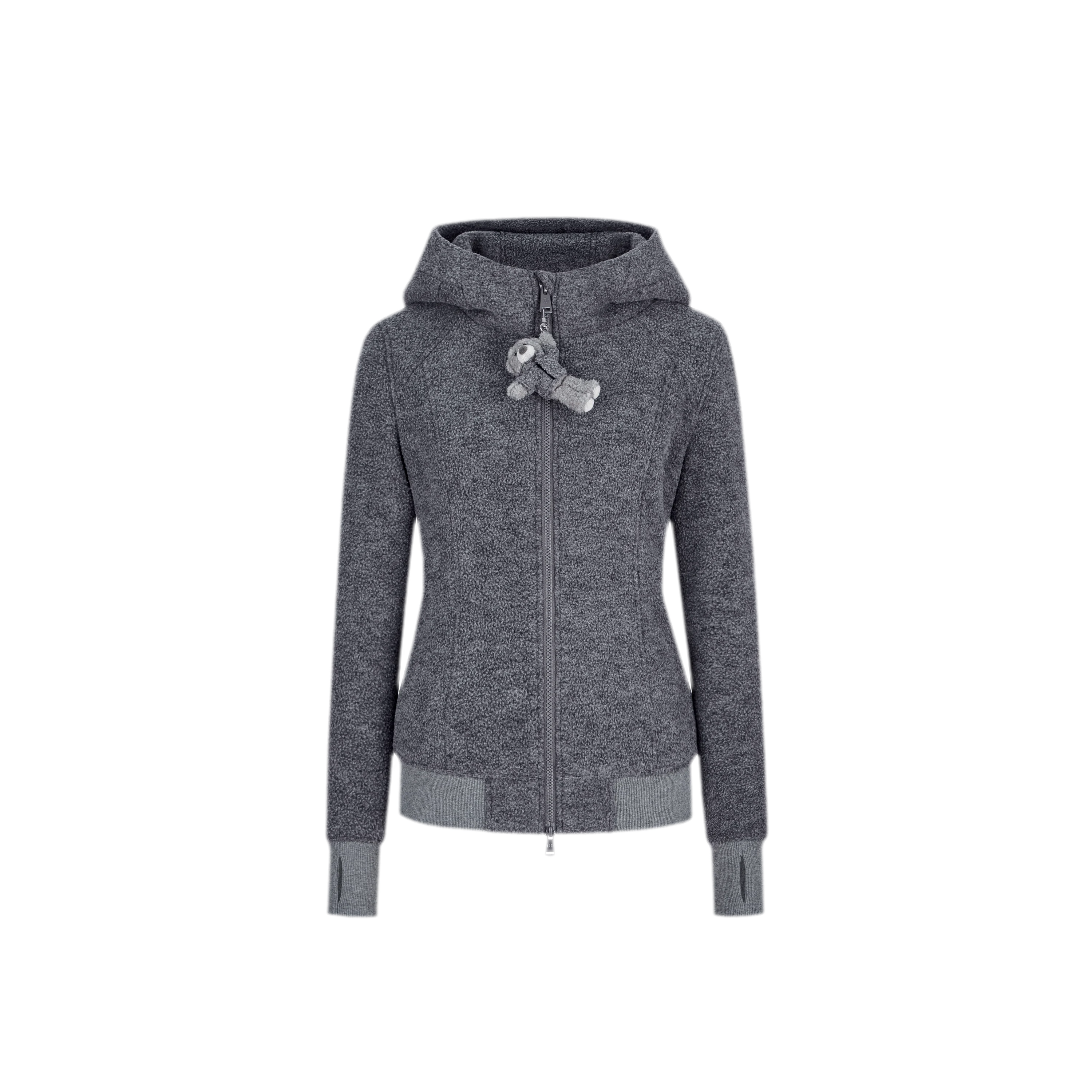 Soft Fleece Slim-Fit Hooded Jacket