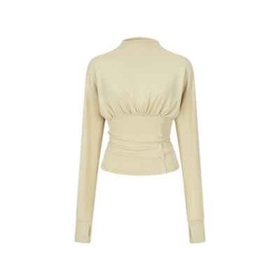 Milky Apricot Yellow (Top) / S