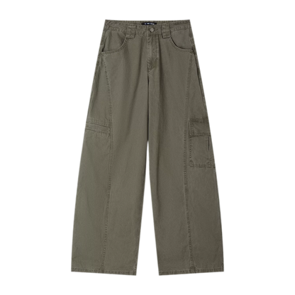 Utility Wide-Leg Pants