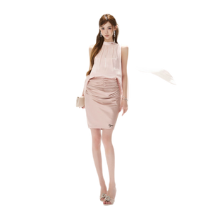 Satin Pink (Top) / S