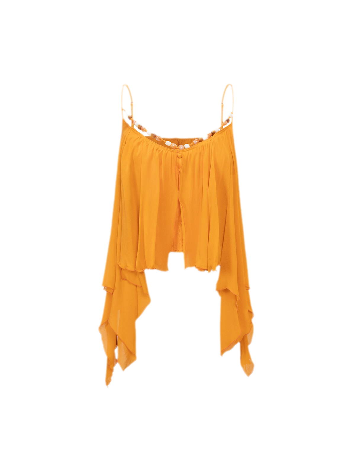 Bộ chân váy bất đối xứng đính hạt bằng Rayon