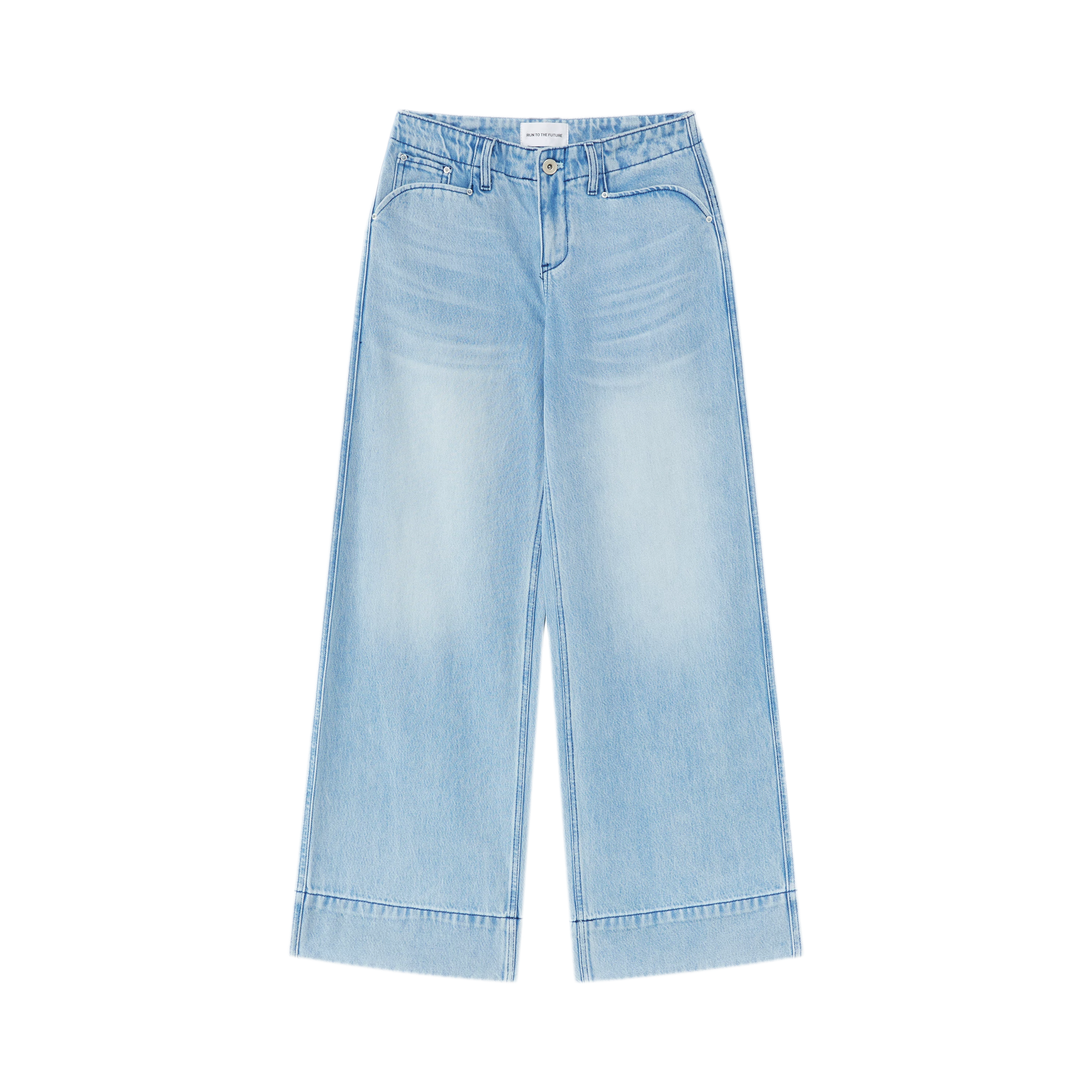 Lyocell Wide-Leg Jeans