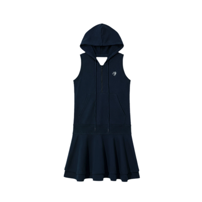 Hooded Romper Dress