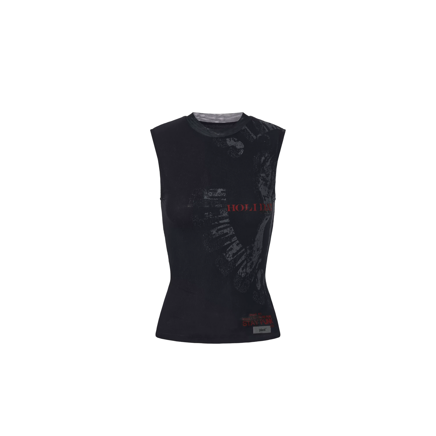 Street Style Printed Tank Top
