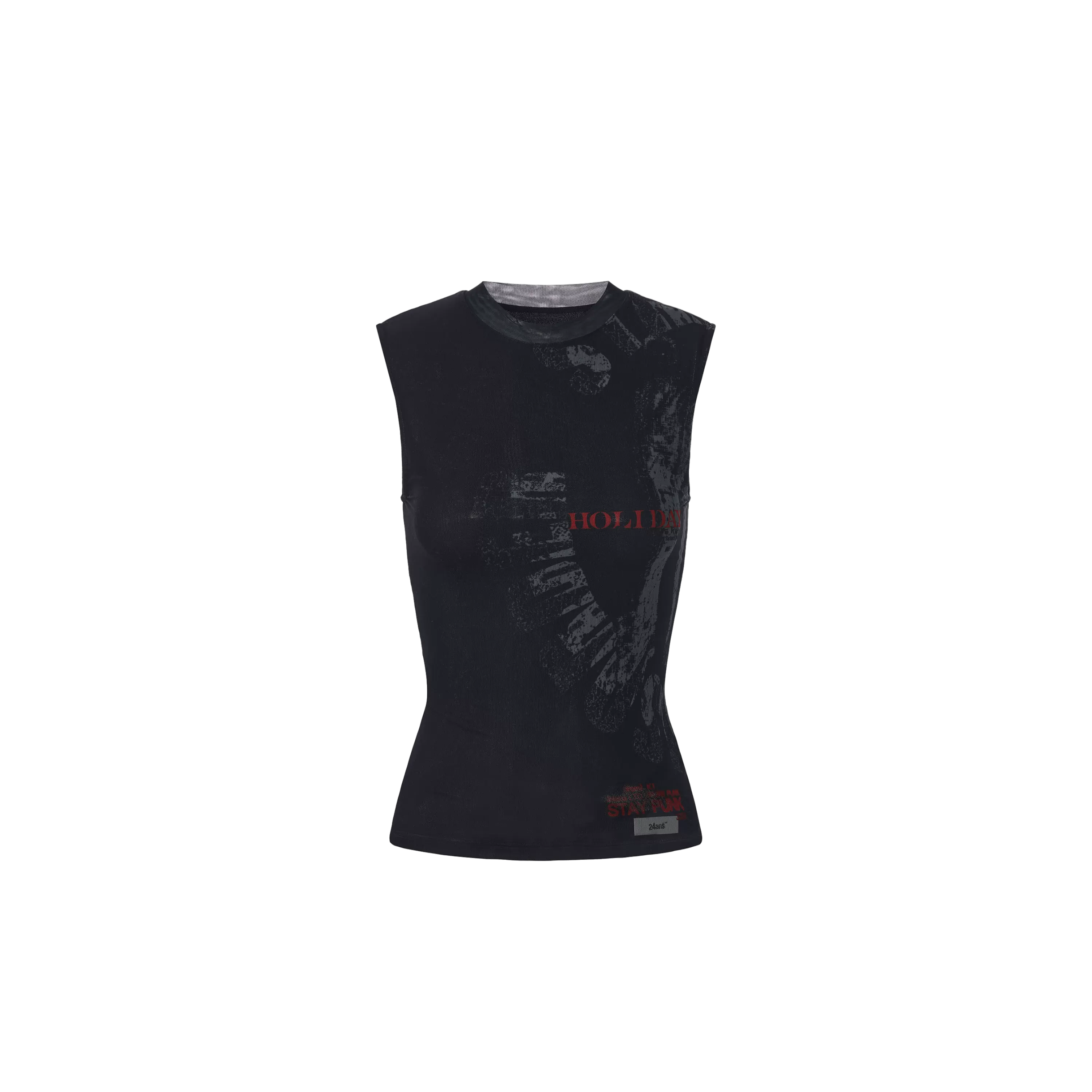 Street Style Printed Tank Top
