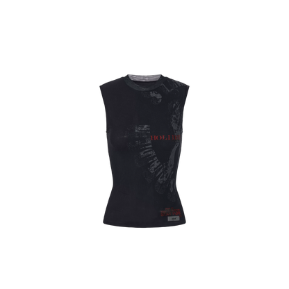 Street Style Printed Tank Top