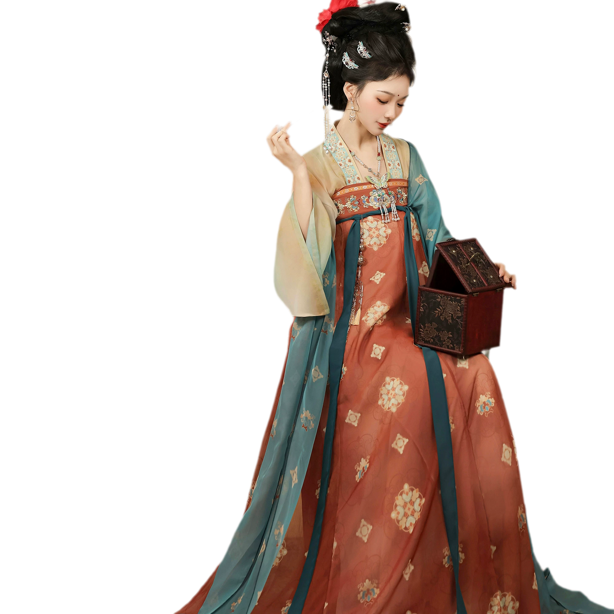 芳华国色 Tang-Style Qixiong Set