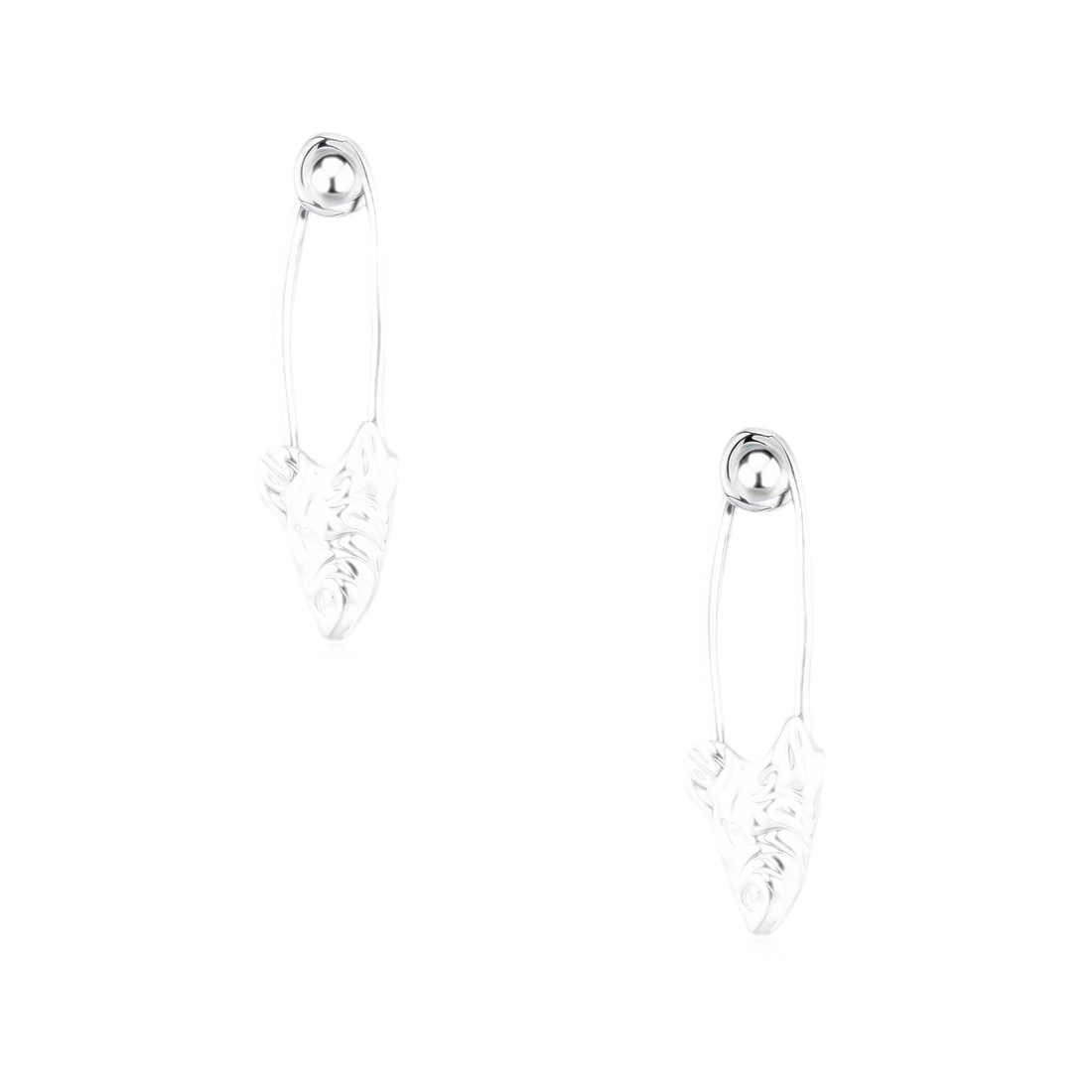 Punk Fishbone Earrings
