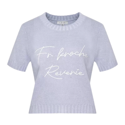 Colorblock Wool Knit Tee