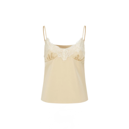 Southern France Polka Dot Lace Camisole &amp; Skirt