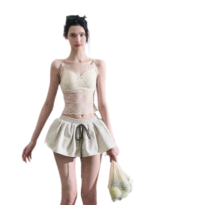 Lace Slim Cami Top
