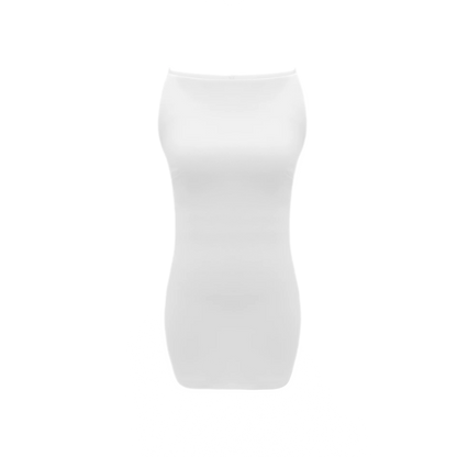 Stretch Boat Neck Fitted Dress