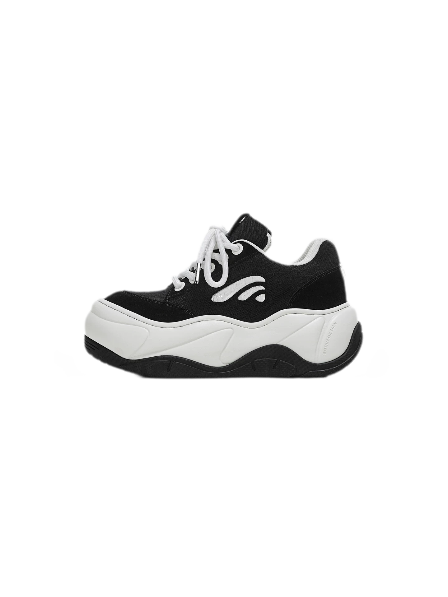 Suede Canvas Thick Sole Shoes