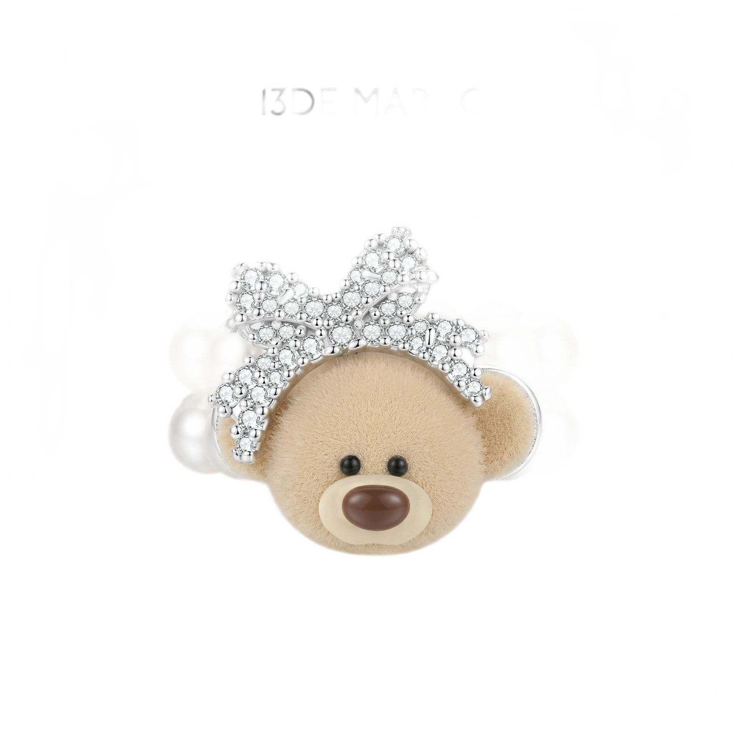 Bow Bear Elastic Ring