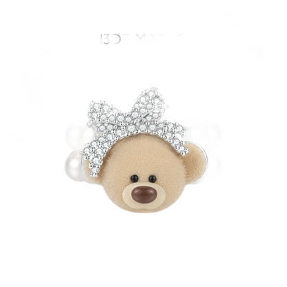 Bow Bear Elastic Ring