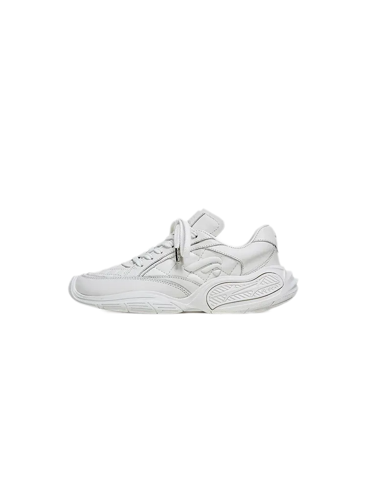 Quilted Platform Sneakers