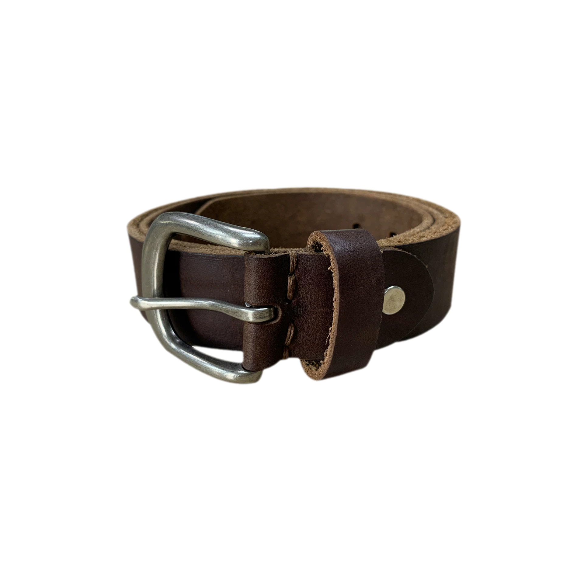 Vintage Leather Wide Belt