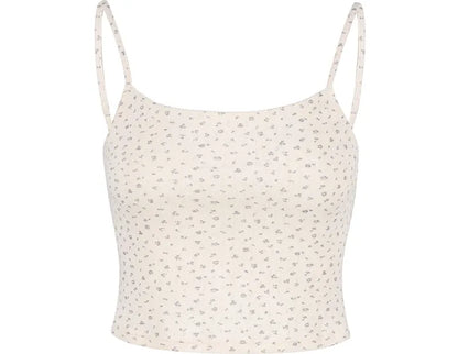 Floral Lace Trim Cami