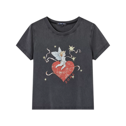 Cupid Heart Graphic Tee