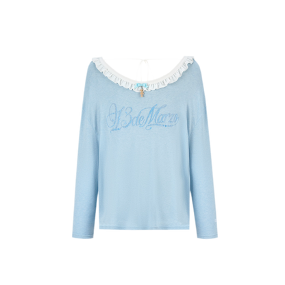 Floral Reversible Knit T‑Shirt