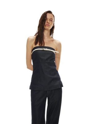 Strapless with Belt / S