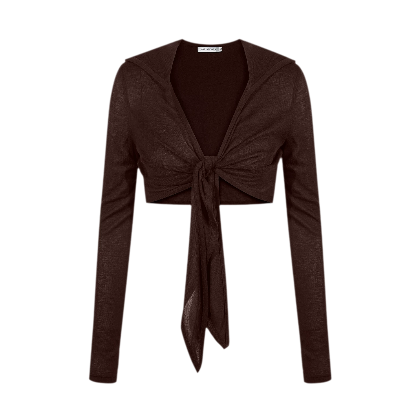Tie Front Shrug Tank