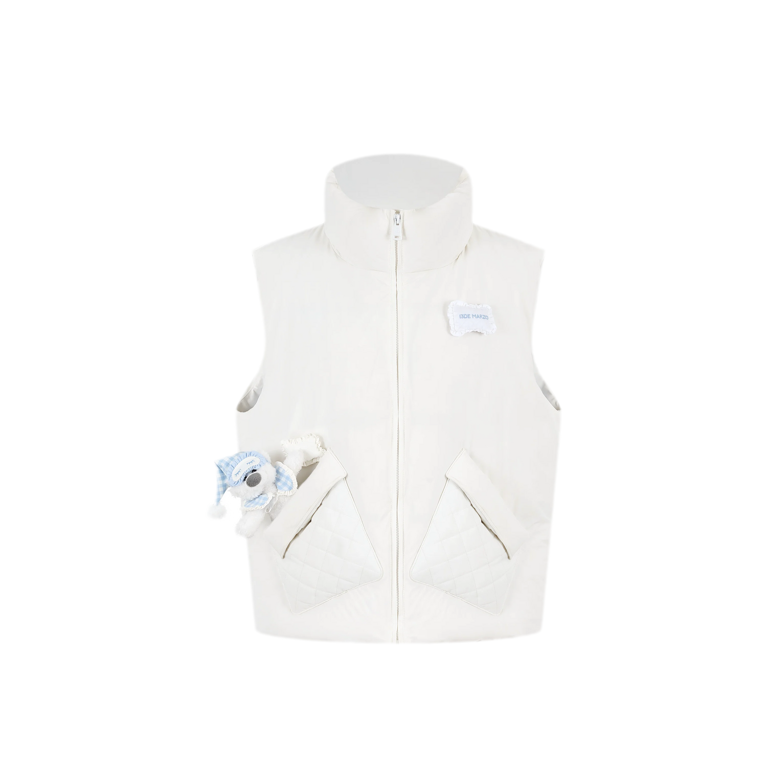 Quilted Bear Down Vest