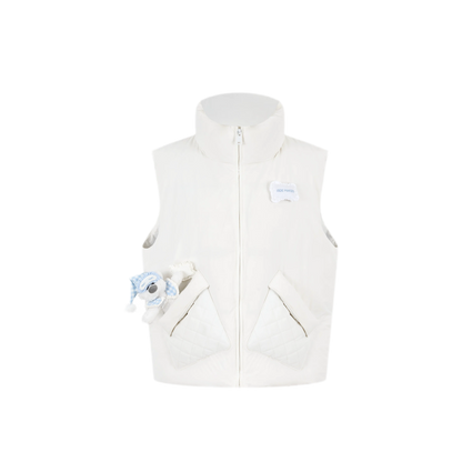 Quilted Bear Down Vest
