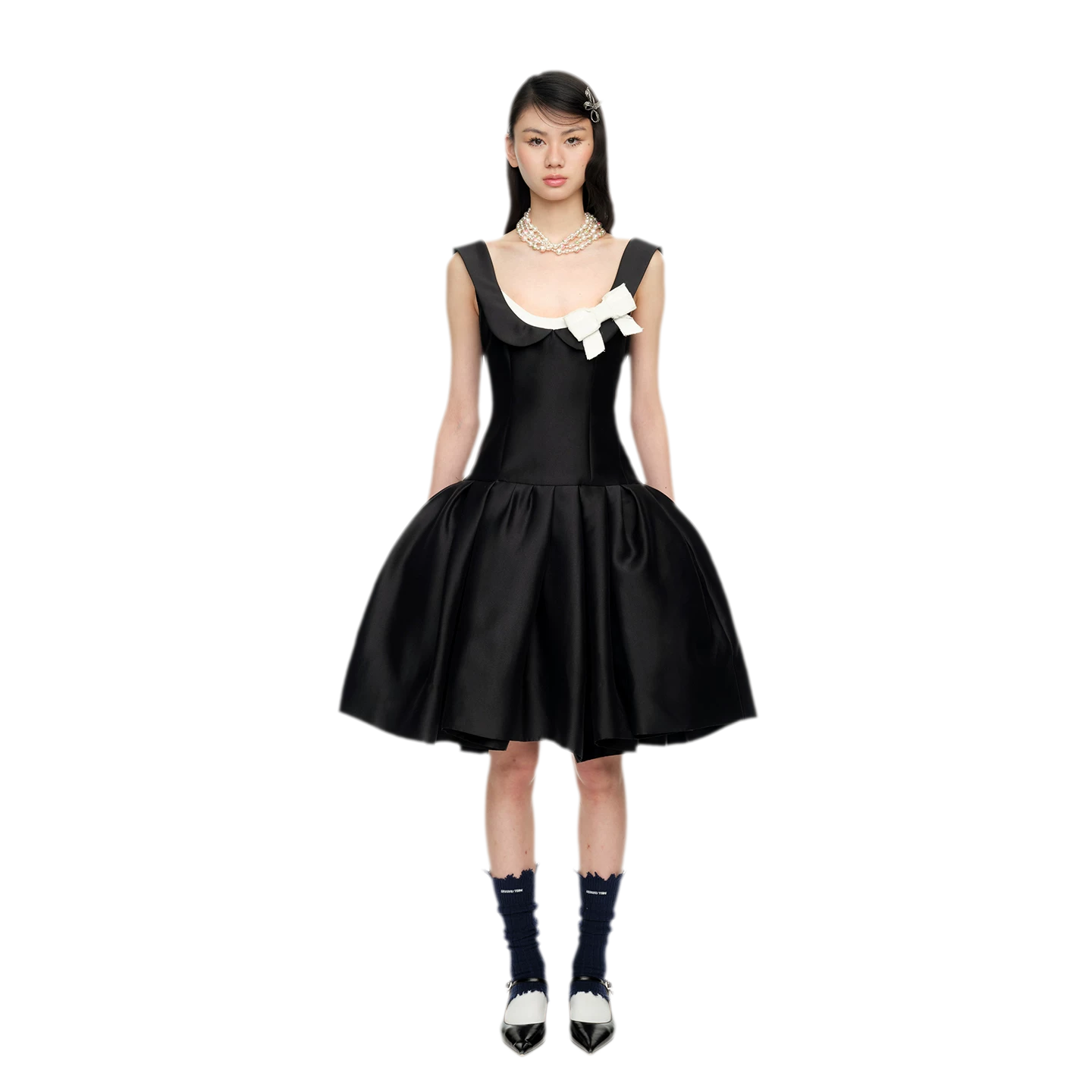 Summer Dress with Bow Detail