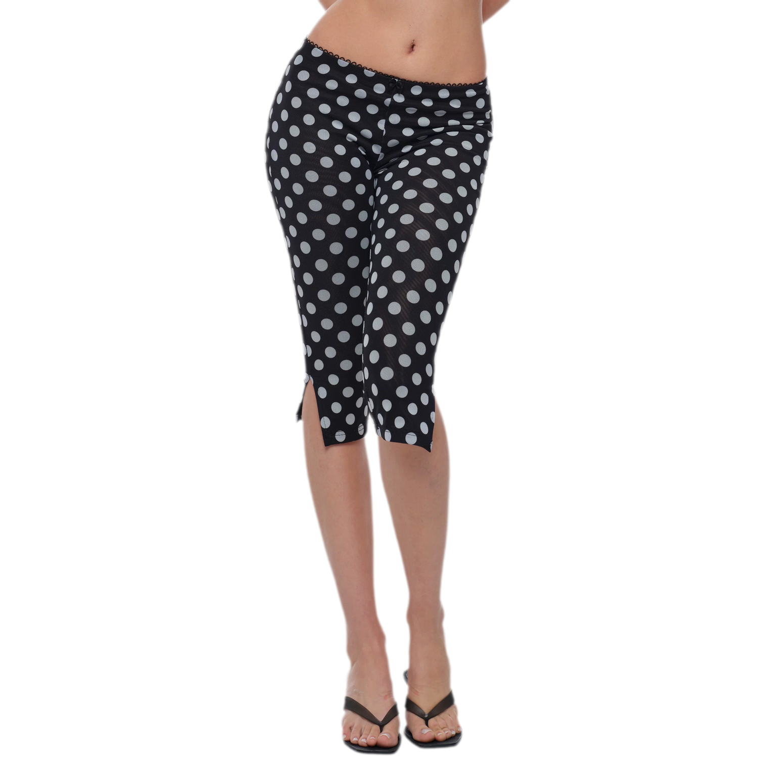 Polka Dot Bustier Pants