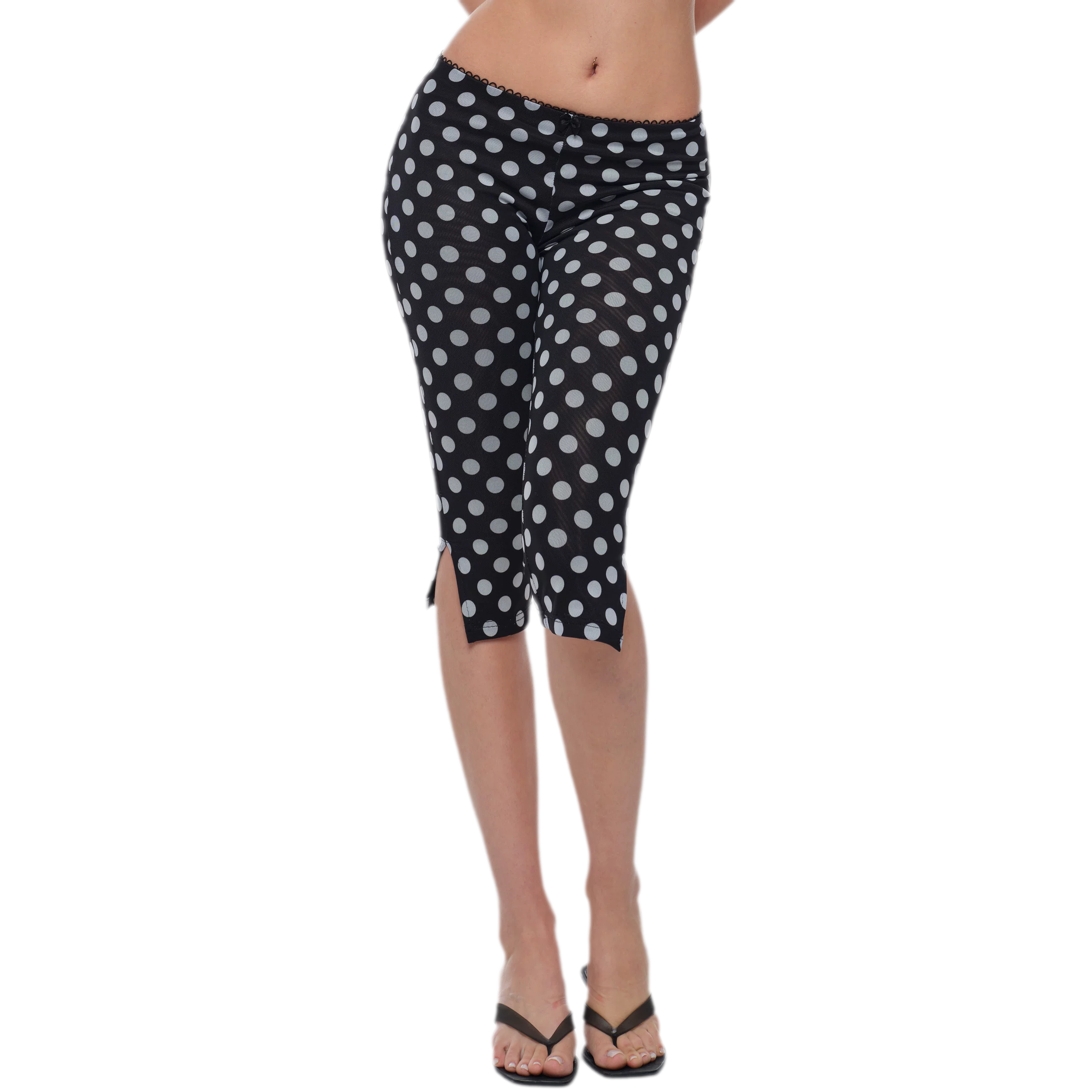 Polka Dot Bustier Pants