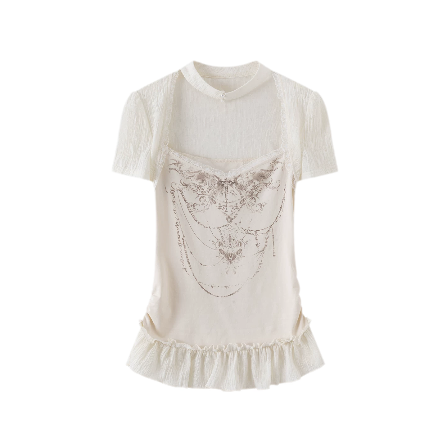 Butterbone Gothic Lace Top