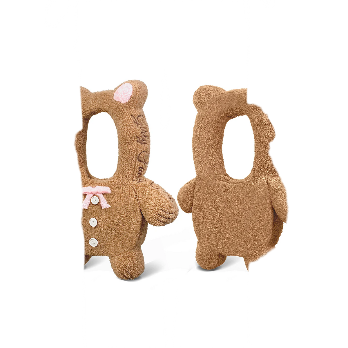 Teddy-Handtasche in Bärenform aus Sherpa