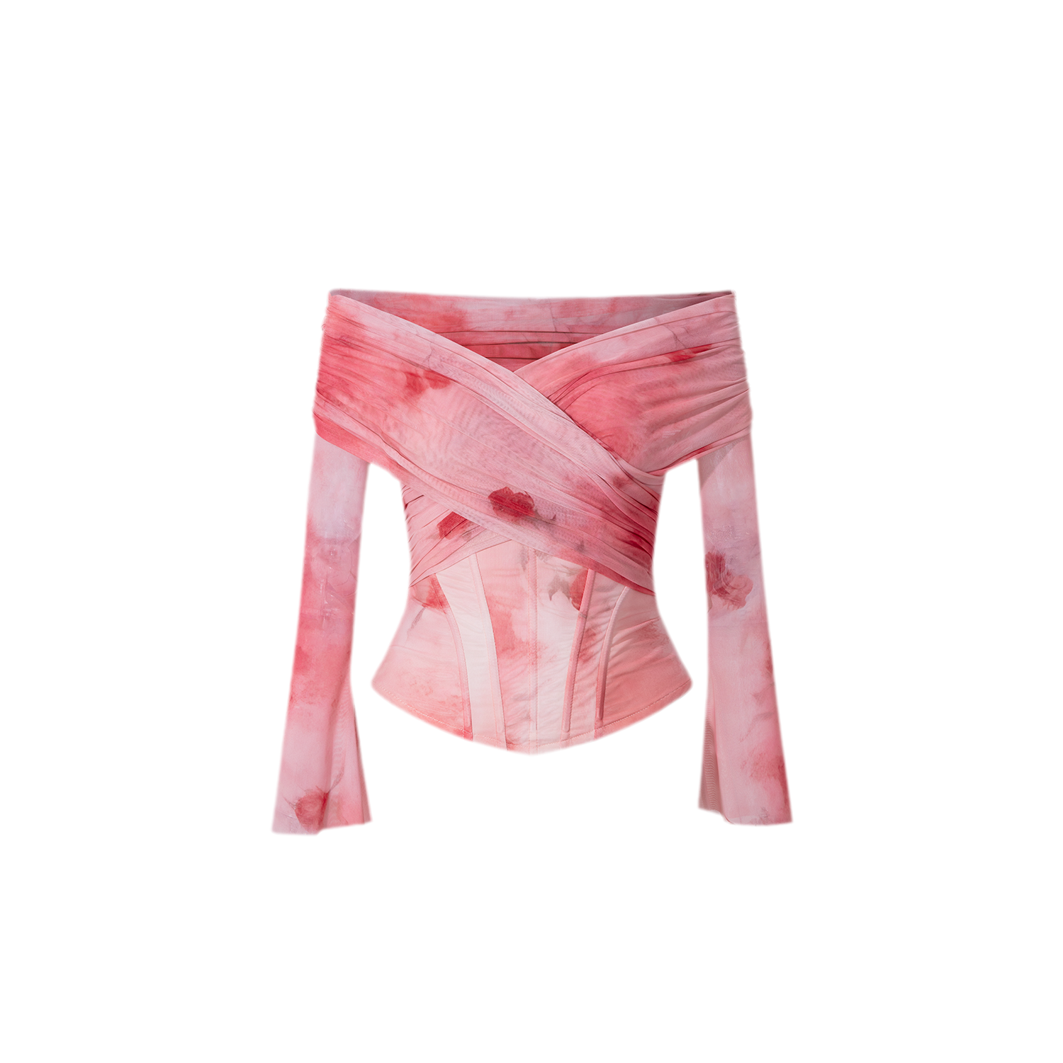 Rose Mesh Corset Dress