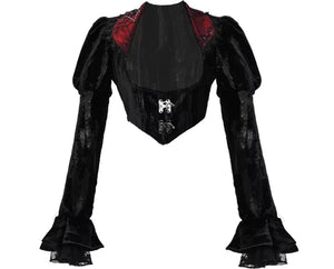 Velvet Spiderweb Jacket / S
